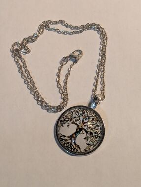 Tree Of Life Resin Necklace